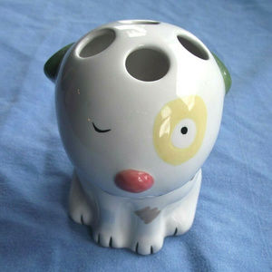 Jenny Fawn Dog Toothbrush Holder
